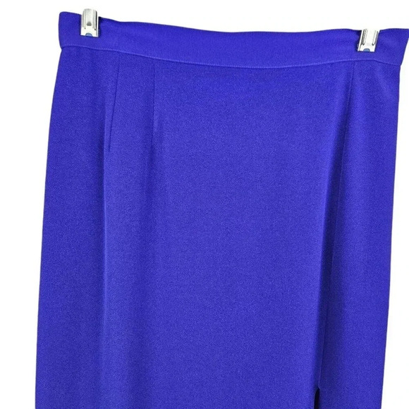 Daymor Couture Vintage Suit Size 10 Purple‎ Beaded Snap Front Blazer Maxi Skirt - Picture 16 of 16